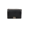 Chanel Caviar New Medium Boy Bag Black Micorchip