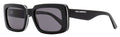 Karl Lagerfeld Rectangle Sunglasses KL6101S 001 Black 54mm Black