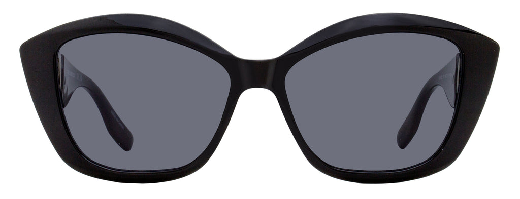 Karl Lagerfeld Modified Rectangle Sunglasses KL6102S 001 Black 56mm