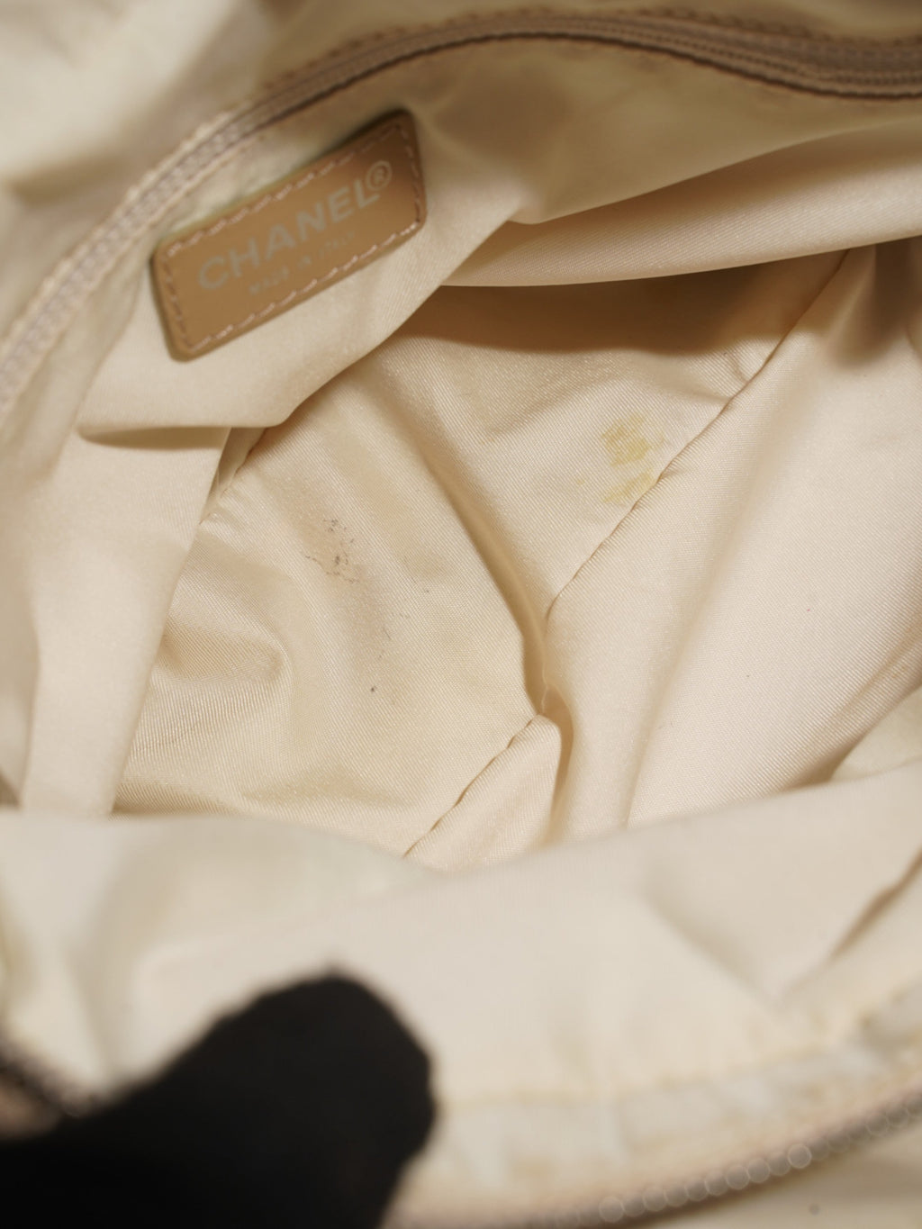 Chanel Travel Line Beige Canvas