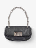Chanel Mademoiselle Lock Flap Black Leather