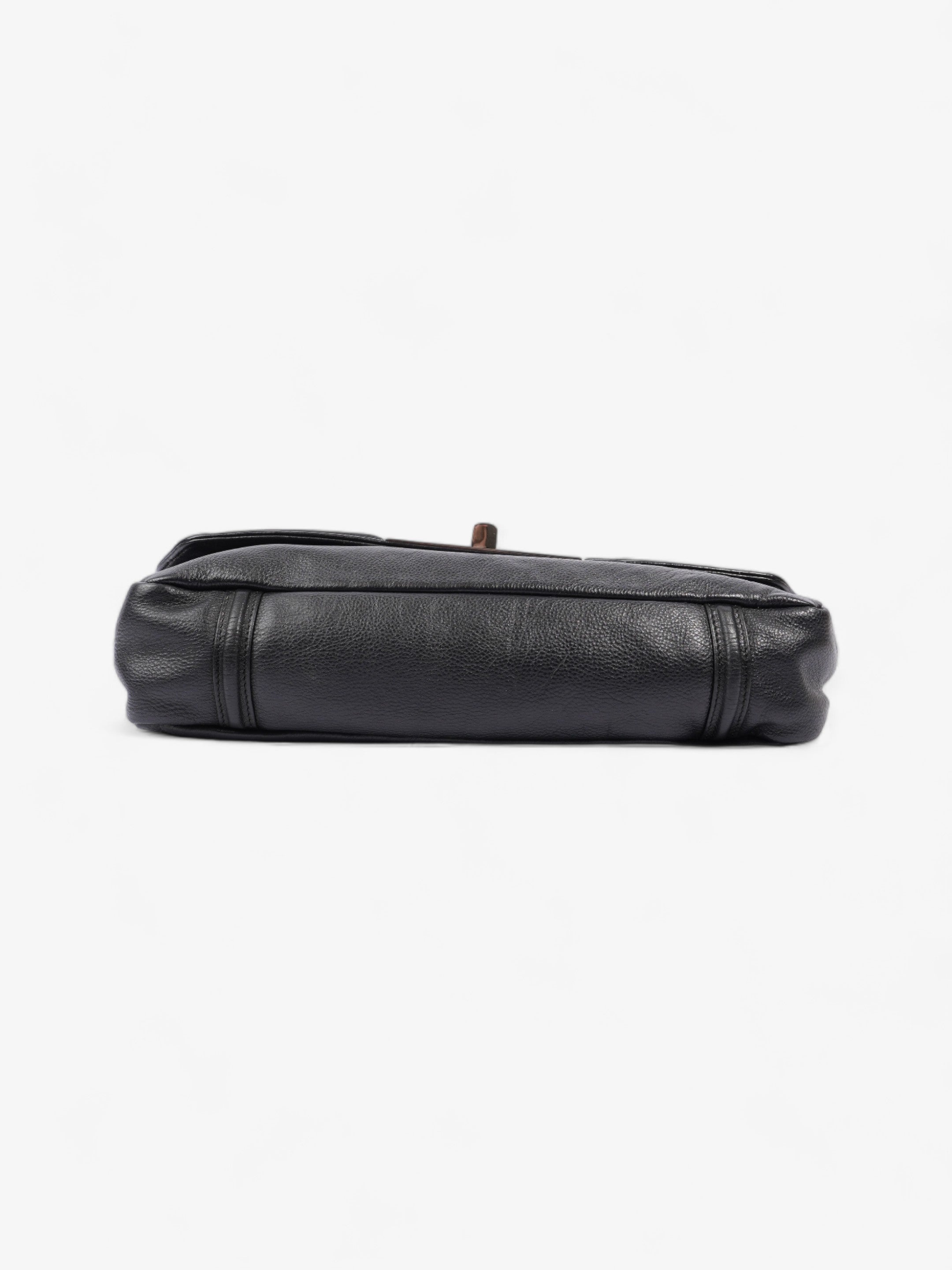 Chanel Mademoiselle Lock Flap Black Leather