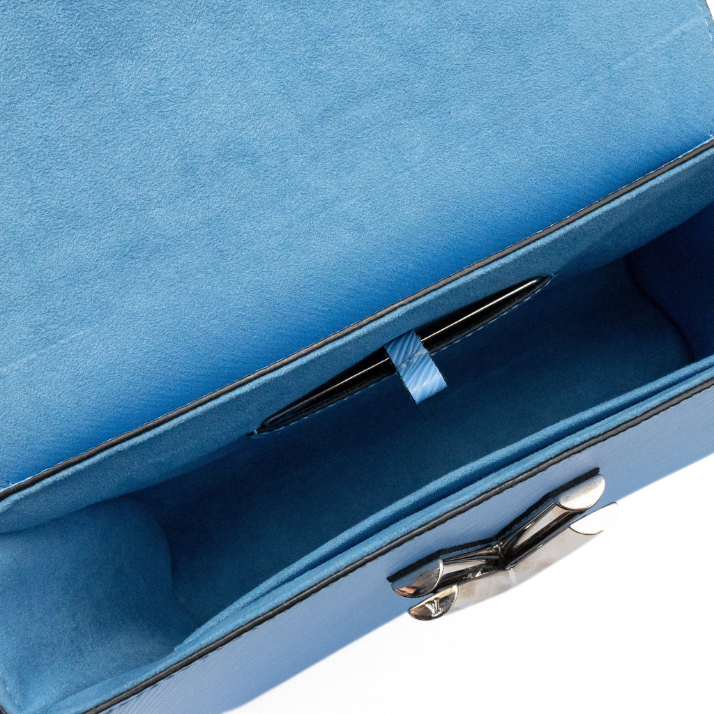 Louis Vuitton 'Bleuet Epi Leather Early Bird Twist MM' Bag