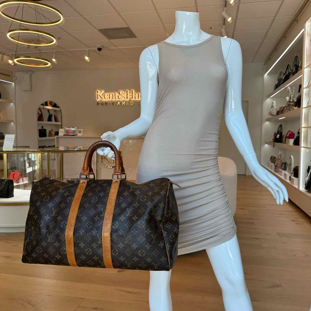 LOUIS VUITTON LOUIS VUITTON Monogram Canvas Keepall 45