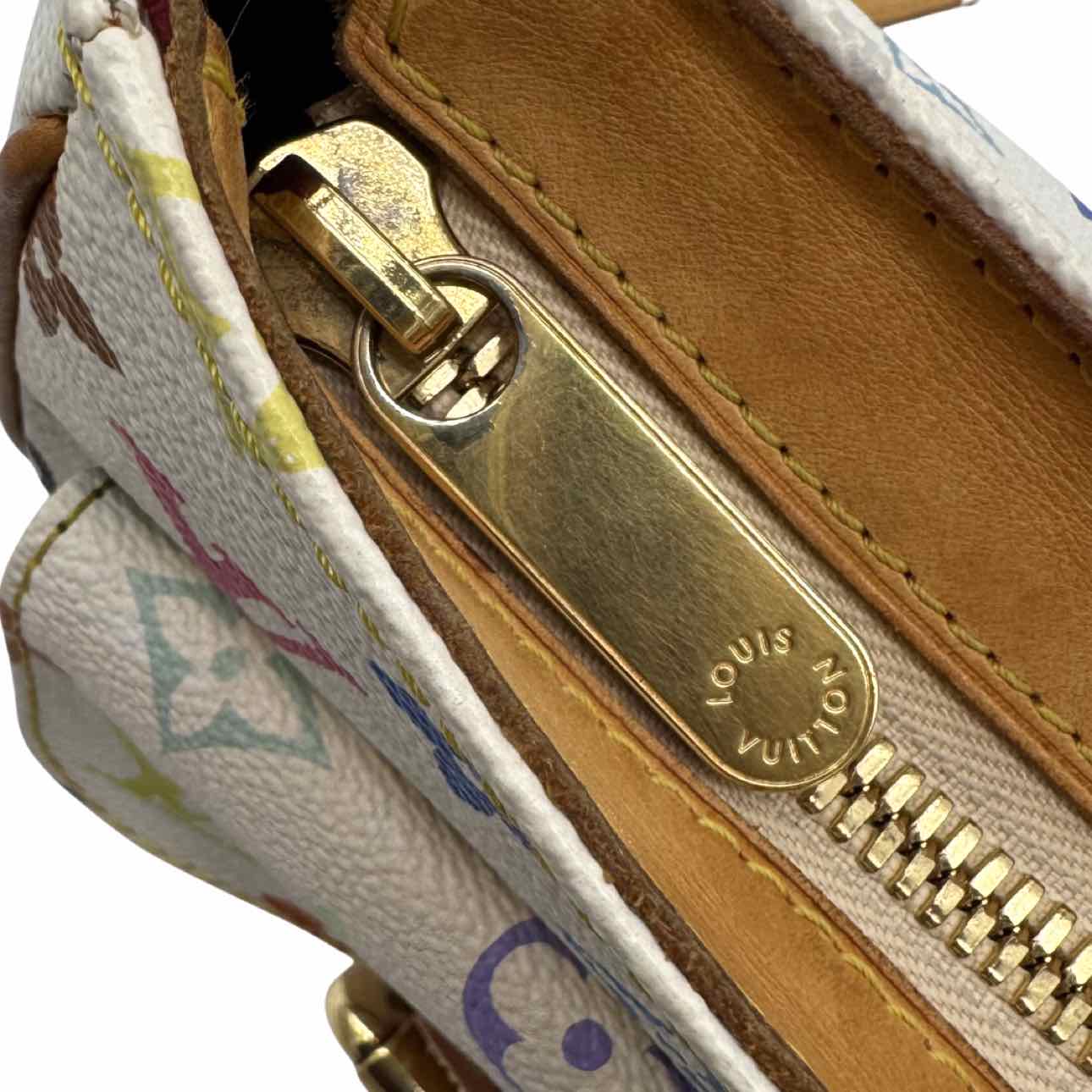 LOUIS VUITTON X Murakami  Multicolor Monogram Canvas Lodge GM Shoulder Bag