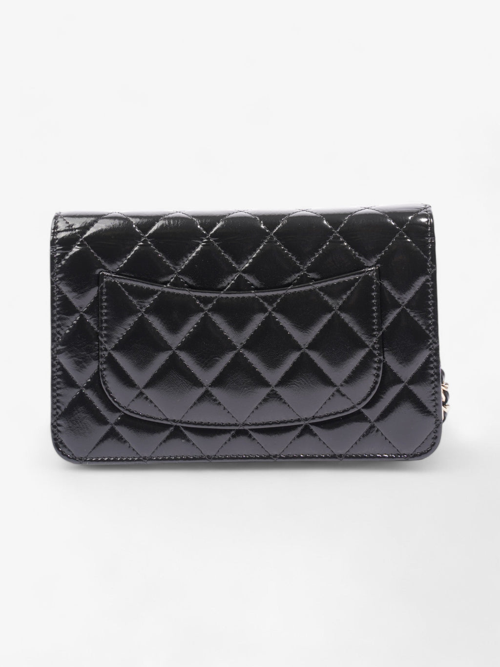 Chanel O Mini Bag Black Lambskin Leather