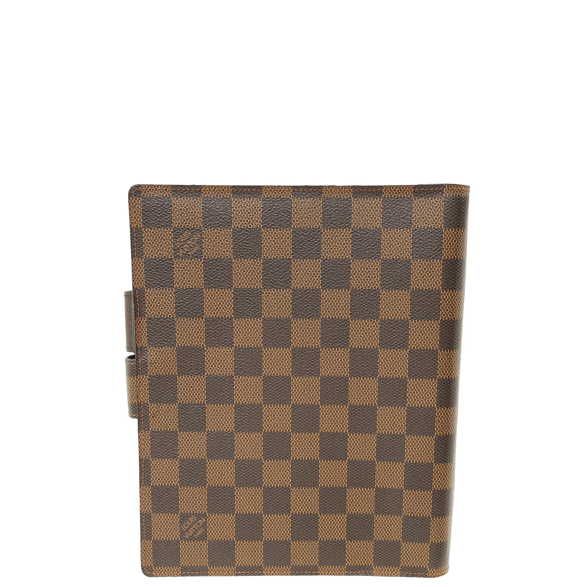 Louis Vuitton Damier Ebene Ring Agenda Large Cover