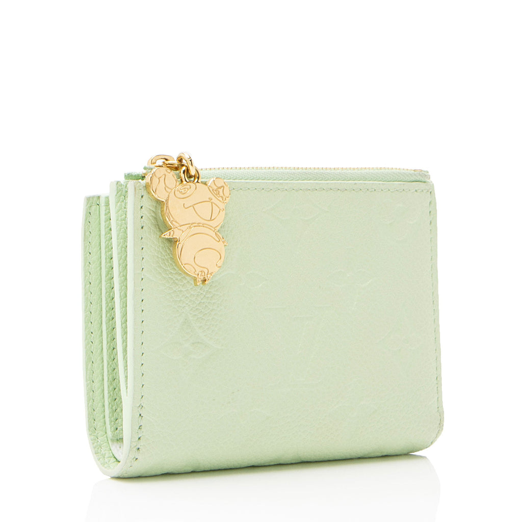 LV x TM Monogram Empreinte Lisa Wallet