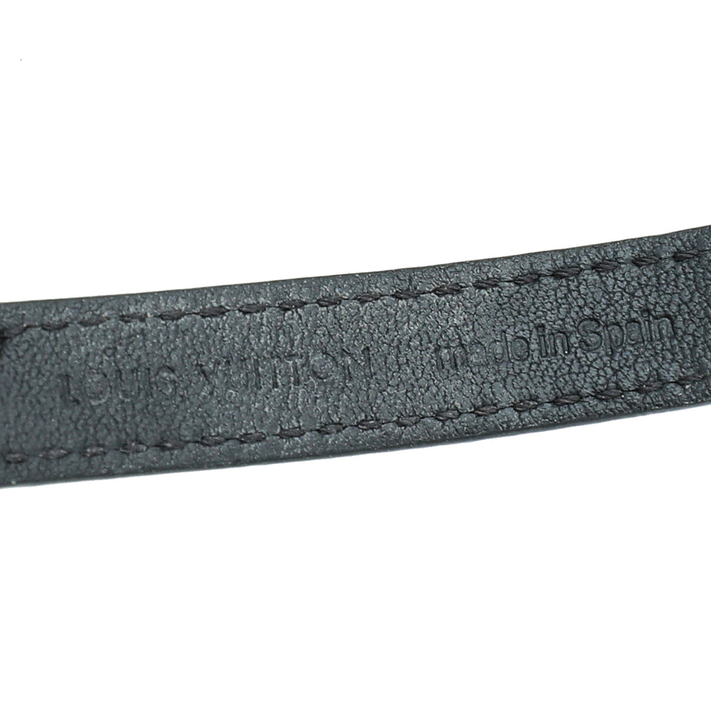 Louis Vuitton Noir Vernis Essential V Bracelet
