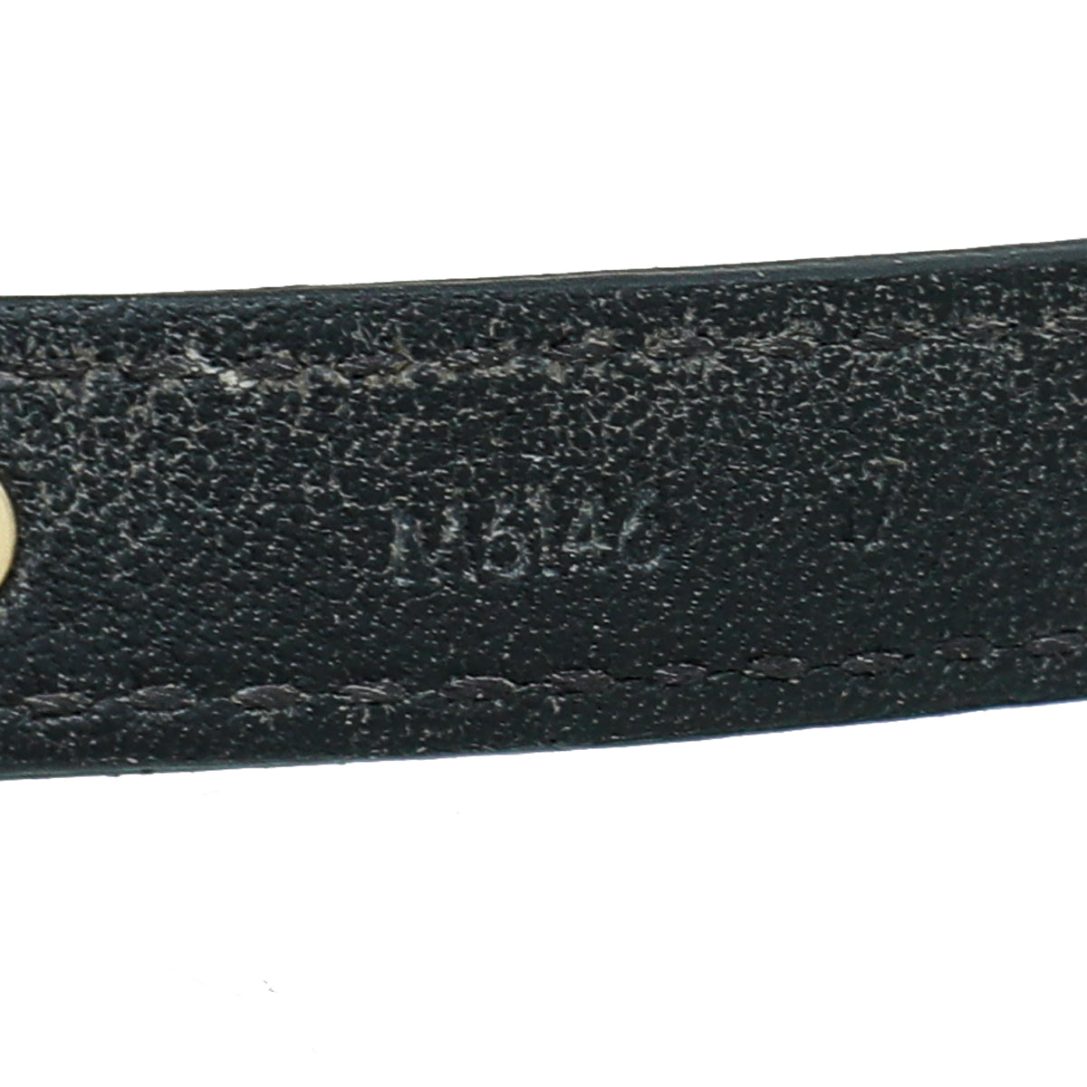 Louis Vuitton Noir Vernis Essential V Bracelet