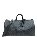 Louis Vuitton Monogram Eclipse Keepall Bandouliere 55 Bag