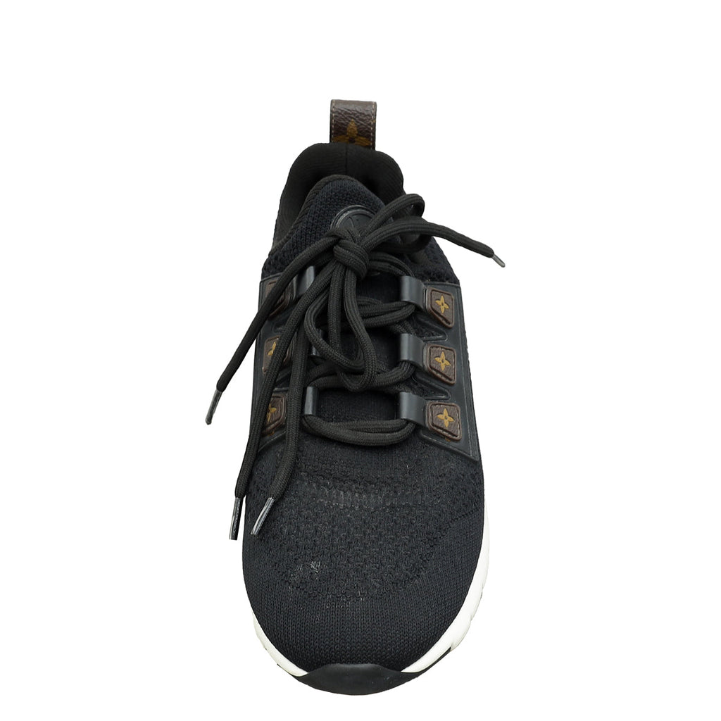 Louis Vuitton Black Aftergame Mesh Sneaker 38