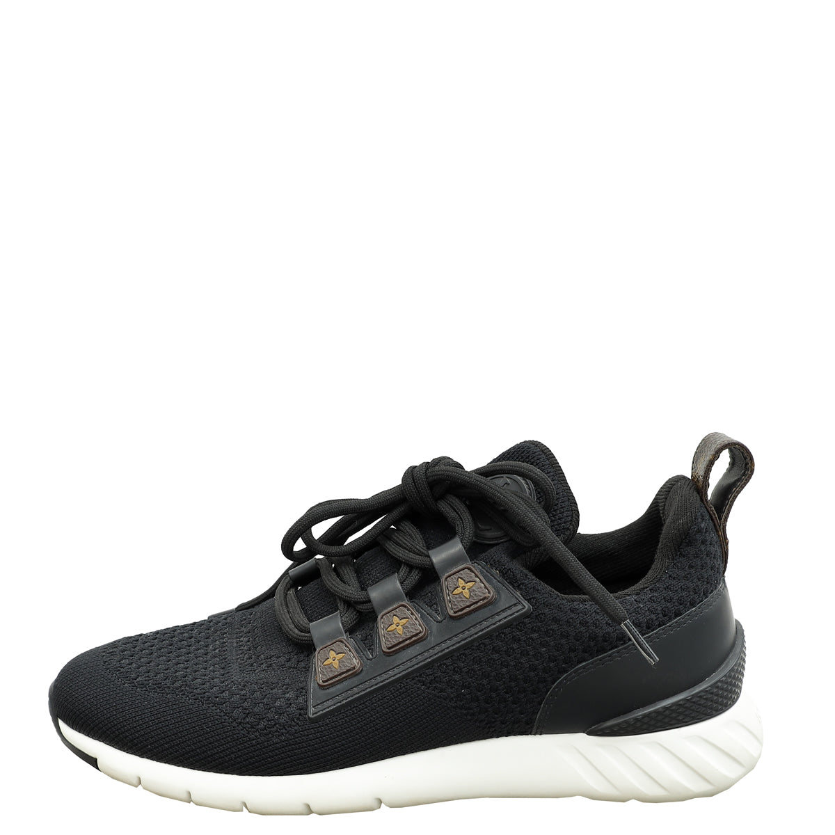 Louis Vuitton Black Aftergame Mesh Sneaker 38