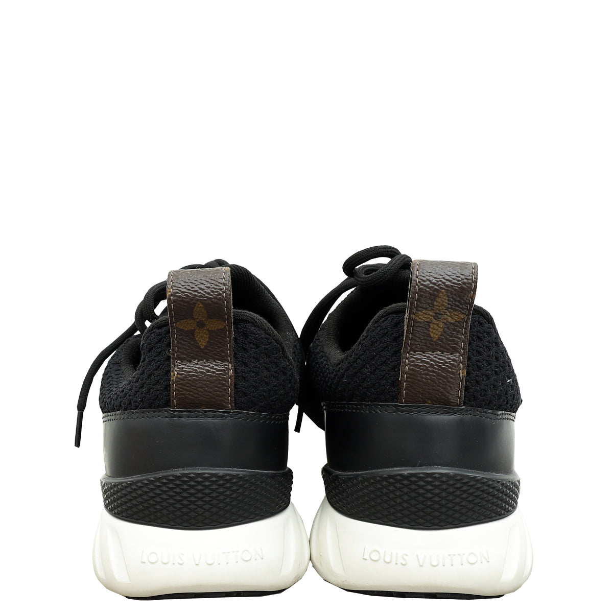 Louis Vuitton Black Aftergame Mesh Sneaker 38
