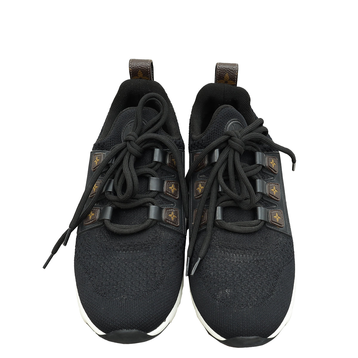 Louis Vuitton Black Aftergame Mesh Sneaker 38
