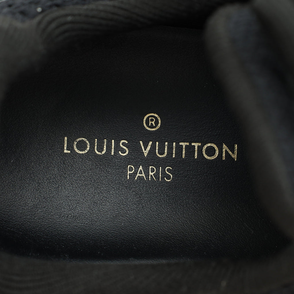 Louis Vuitton Black Aftergame Mesh Sneaker 38