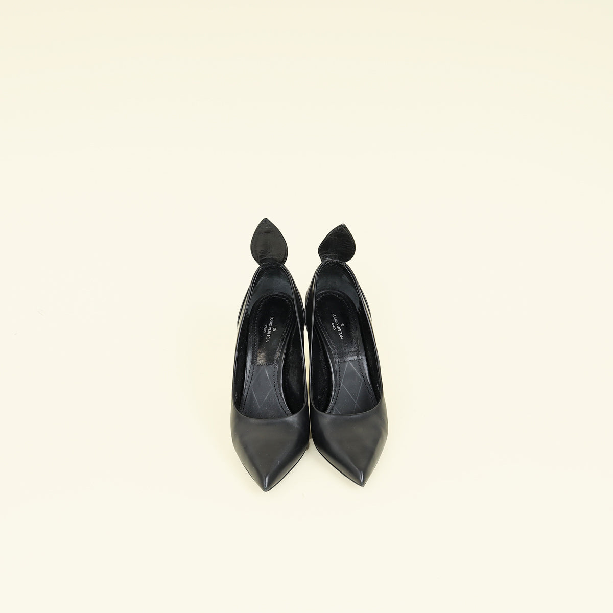 Louis Vuitton Monogram Black Rodeo Queen Pumps 37