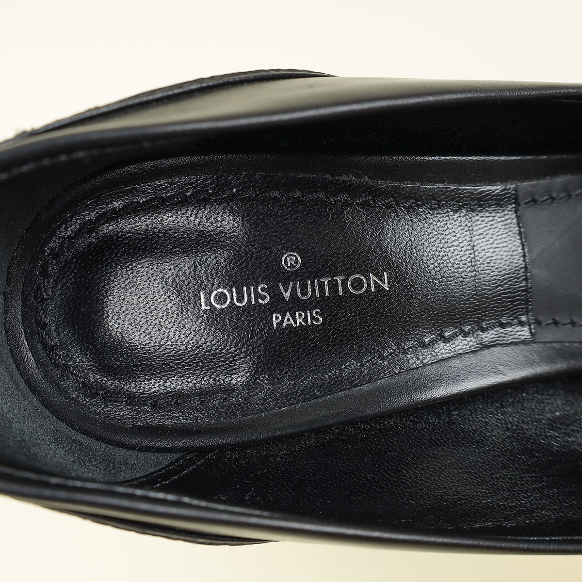 Louis Vuitton Monogram Black Rodeo Queen Pumps 37
