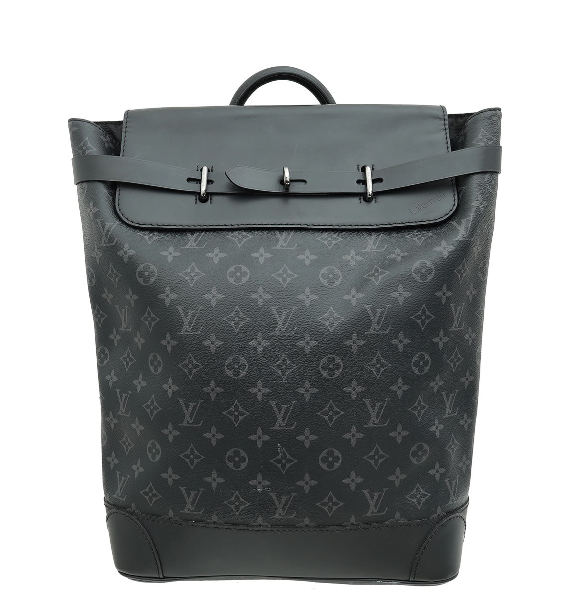 Louis Vuitton Grey Monogram Eclipse Steamer Backpack Bag