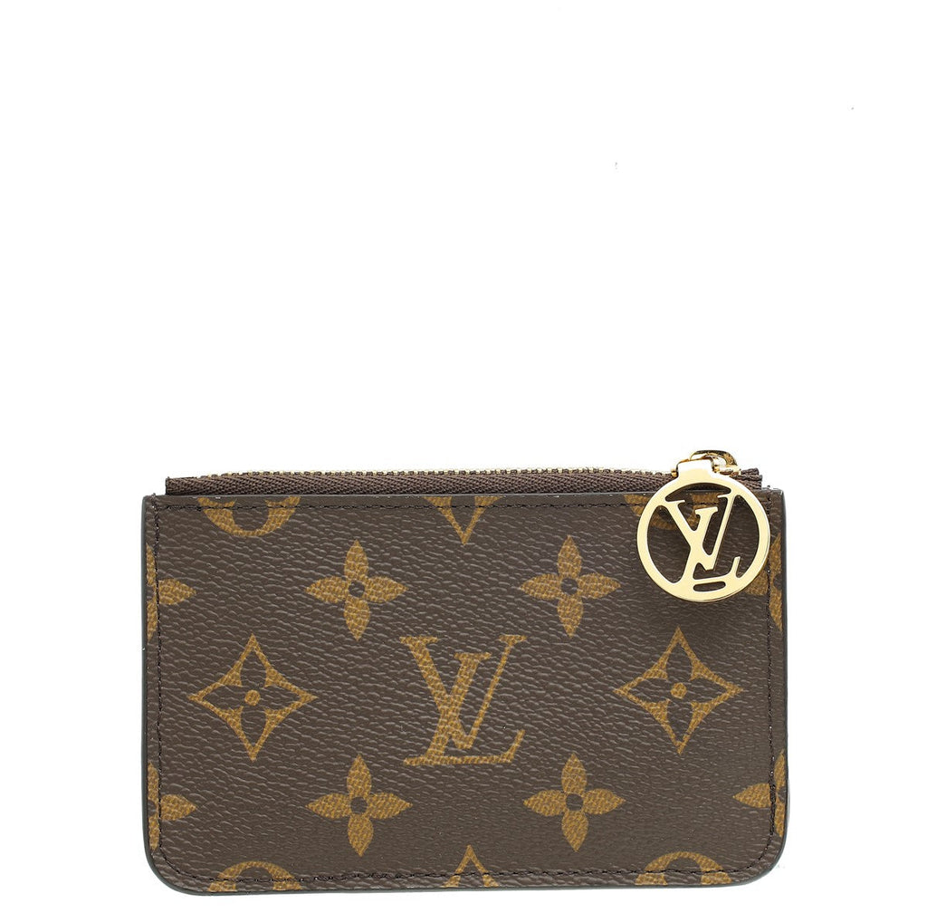 Louis Vuitton Monogram Purple Romy Card Holder