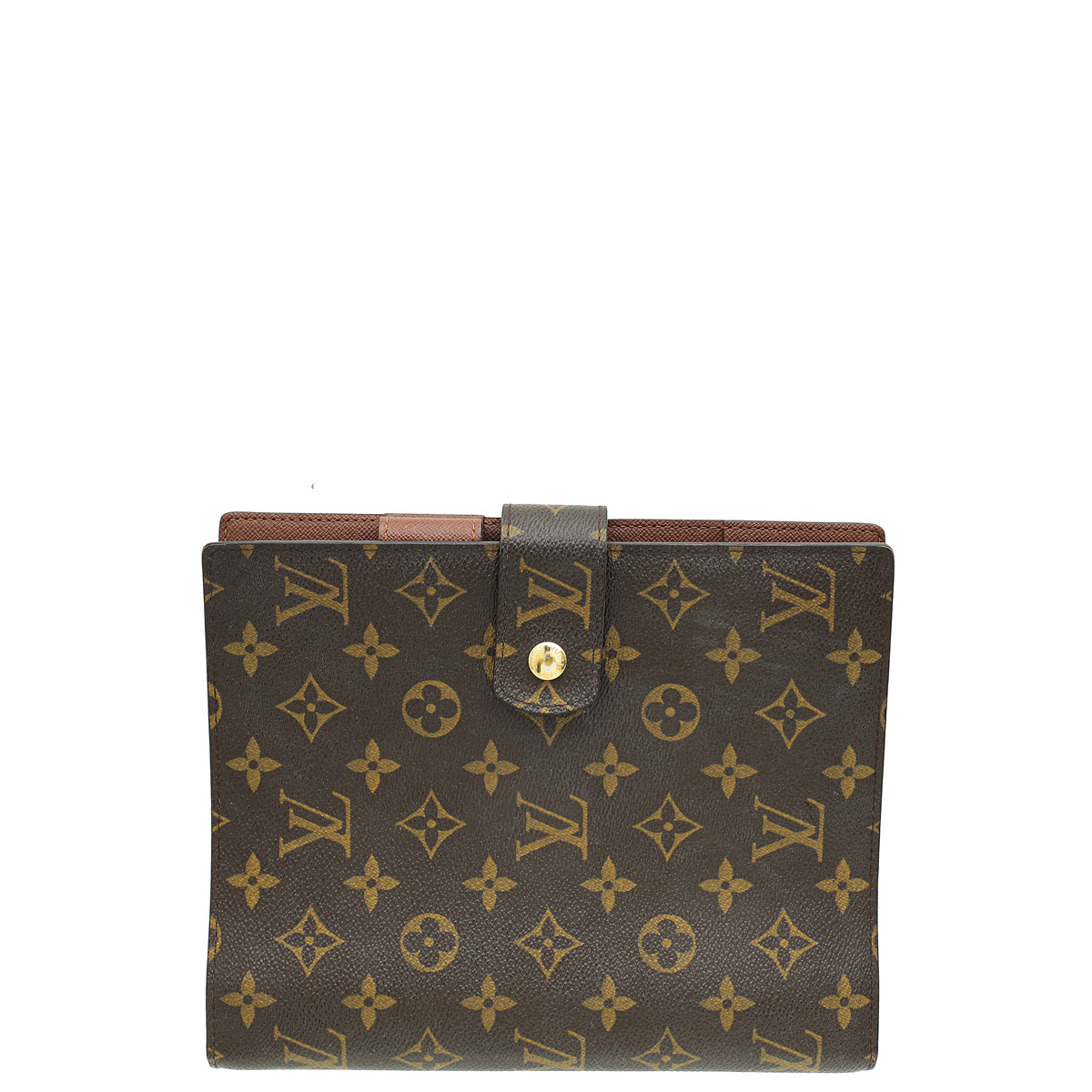 Louis Vuitton Brown Monogram Large Agenda Ring Cover
