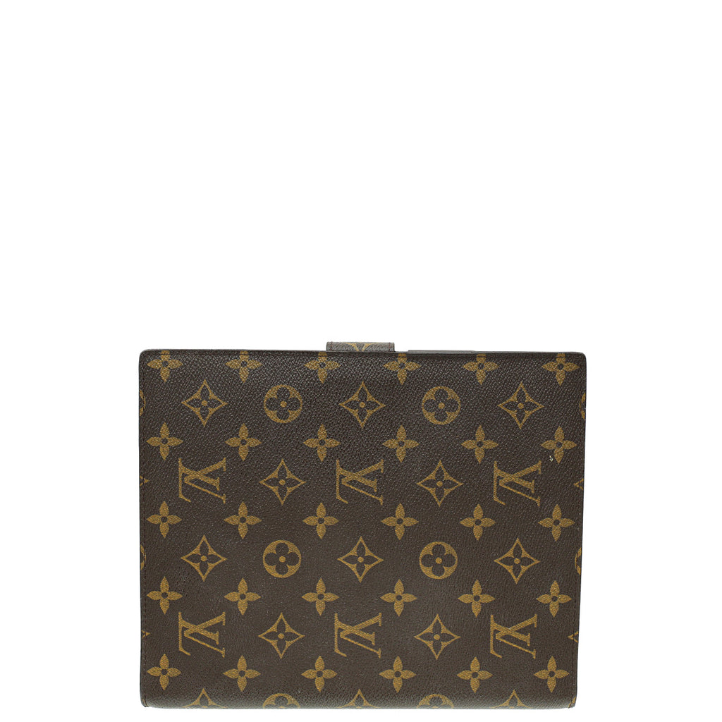 Louis Vuitton Brown Monogram Large Agenda Ring Cover