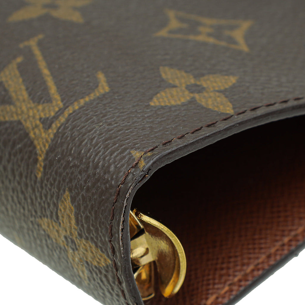 Louis Vuitton Brown Monogram Large Agenda Ring Cover