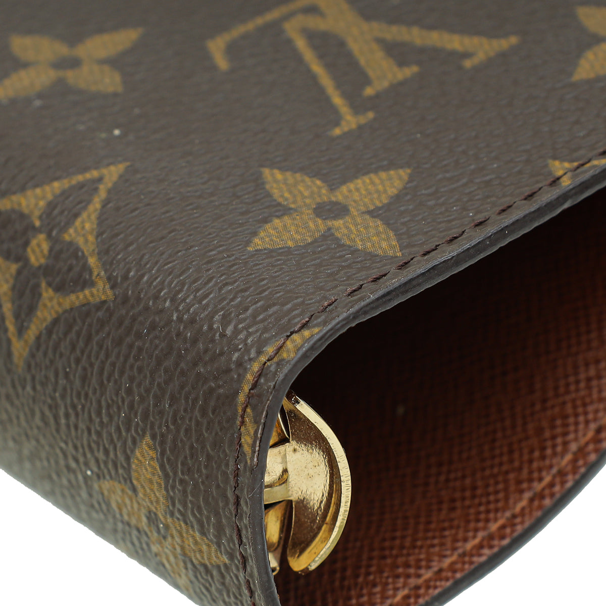 Louis Vuitton Brown Monogram Large Agenda Ring Cover