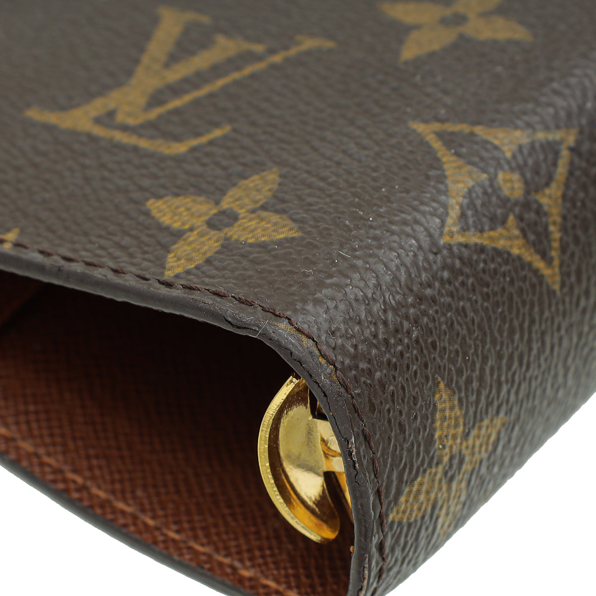 Louis Vuitton Brown Monogram Large Agenda Ring Cover