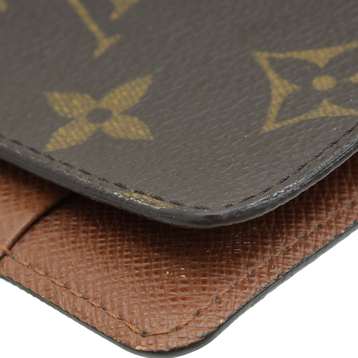 Louis Vuitton Ebene Monogram Medium Ring Agenda Cover