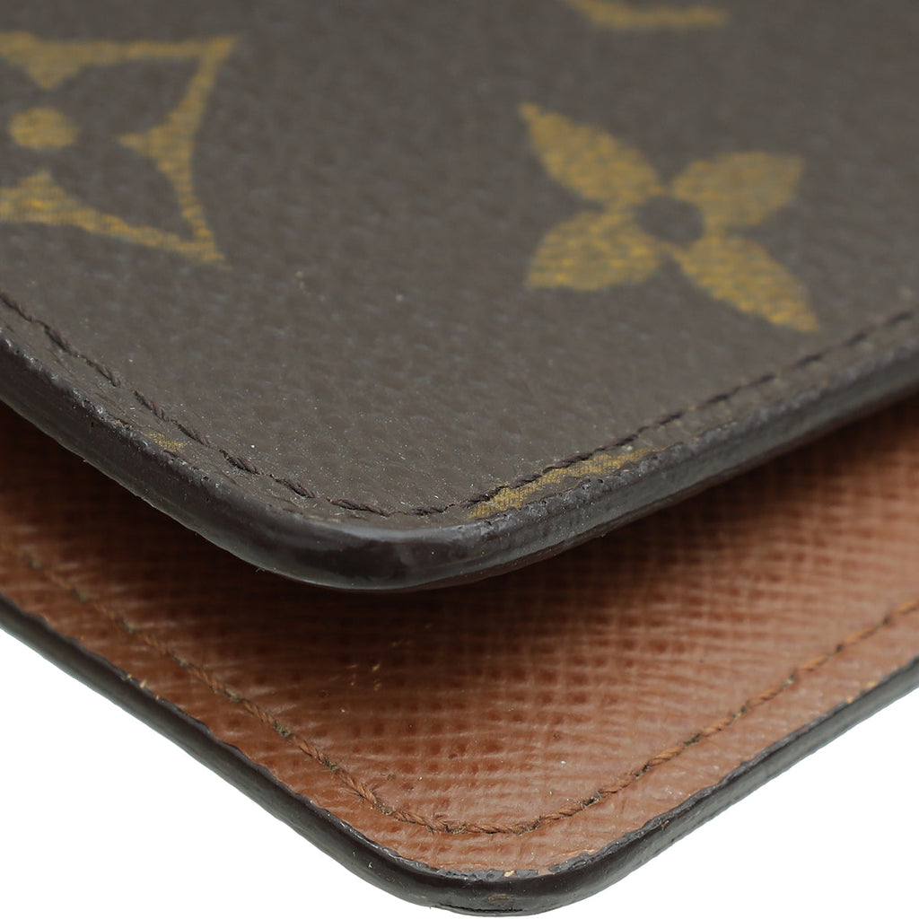 Louis Vuitton Ebene Monogram Medium Ring Agenda Cover