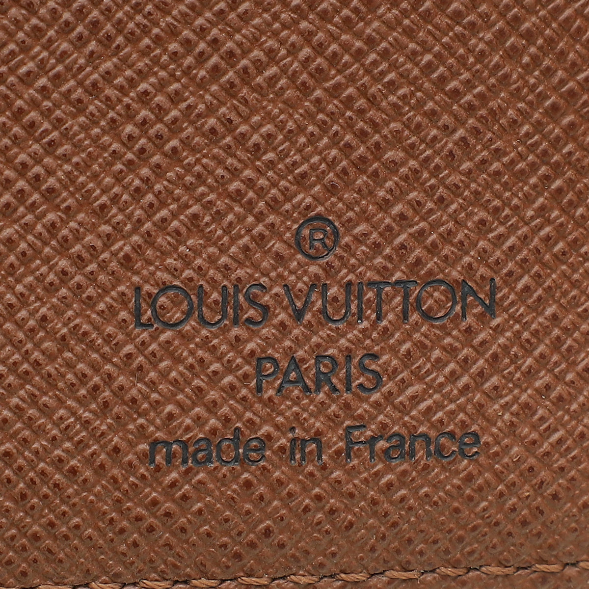 Louis Vuitton Ebene Monogram Medium Ring Agenda Cover