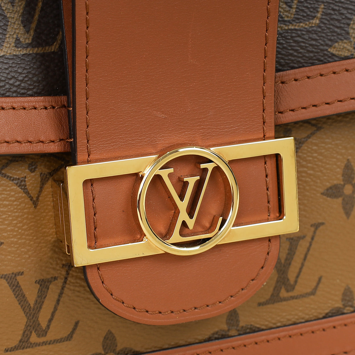Louis Vuitton Monogram Reverse Dauphine MM Bag