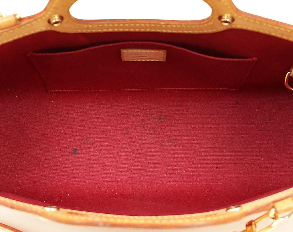 Louis Vuitton Cerise Monogram Vernis Roxbury Drive Bag