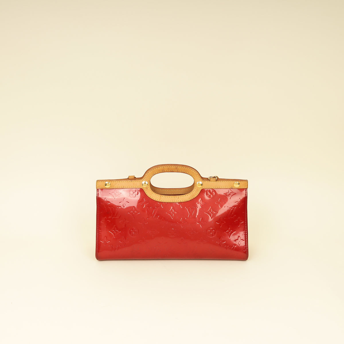 Louis Vuitton Cerise Monogram Vernis Roxbury Drive Bag