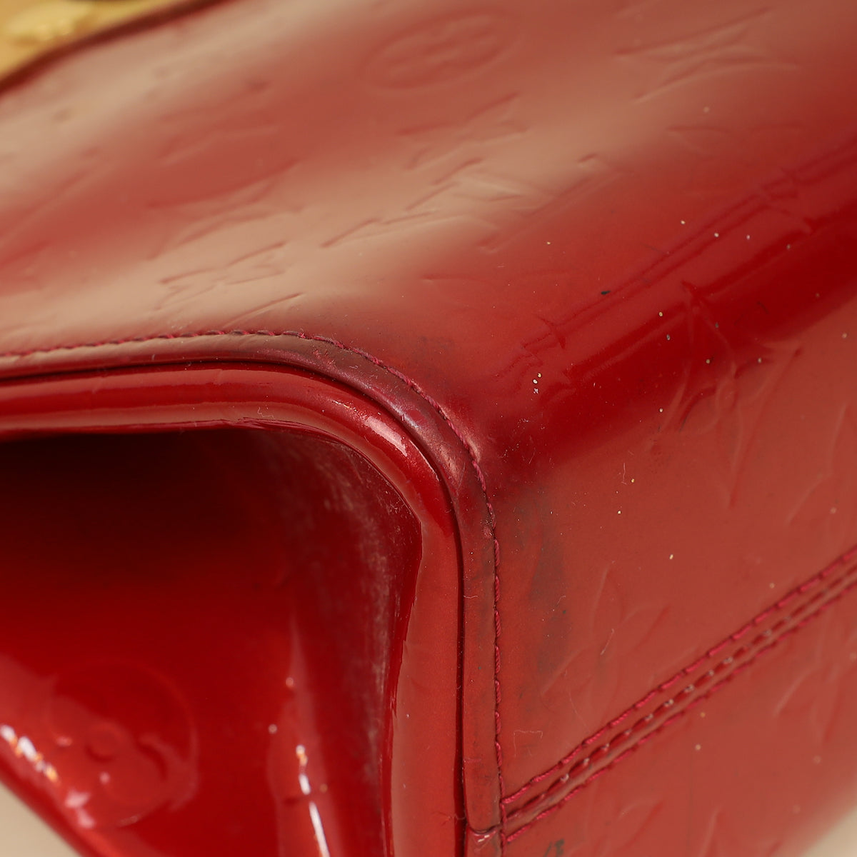 Louis Vuitton Cerise Monogram Vernis Roxbury Drive Bag