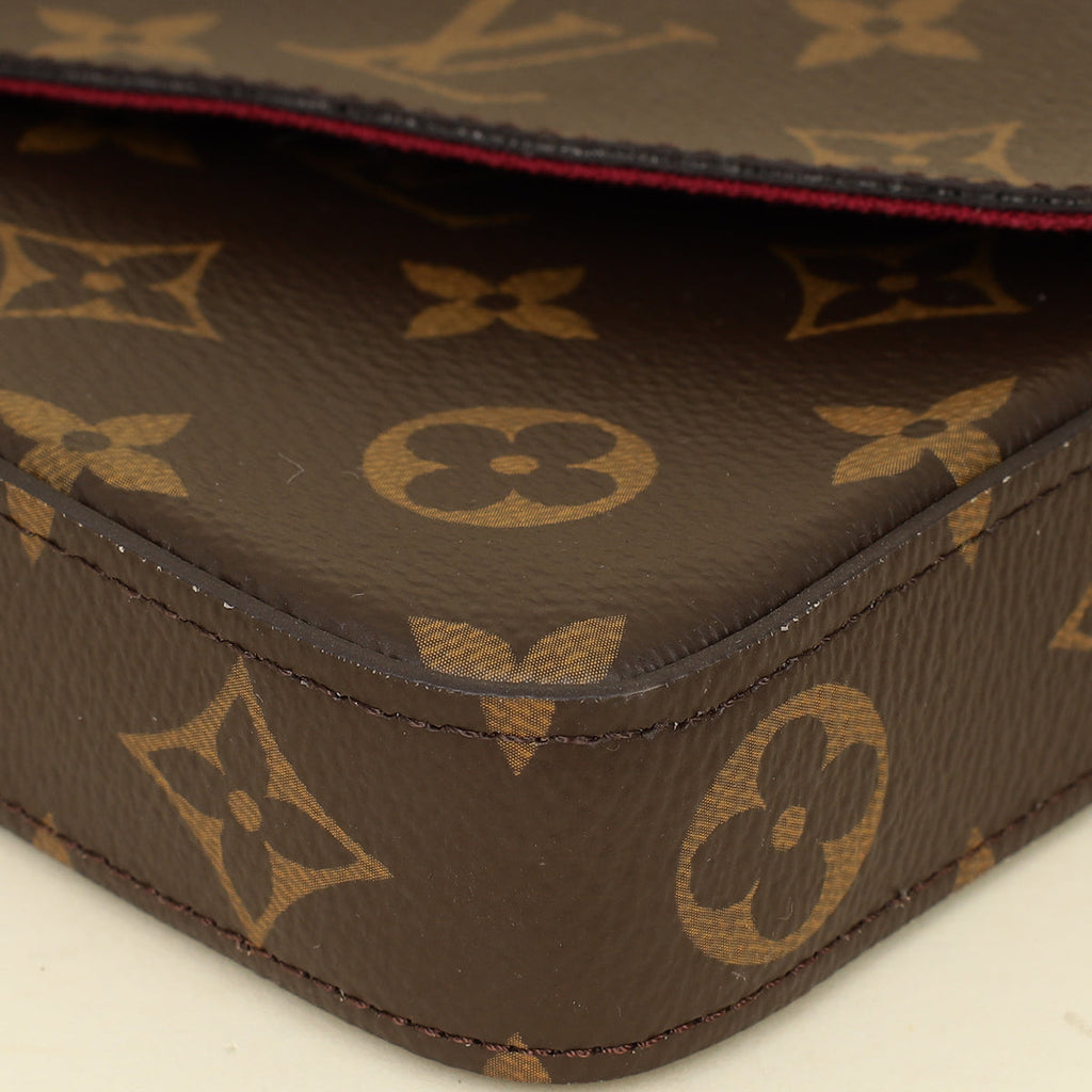 Louis Vuitton Bicolor Monogram Pochette Felicie Bag