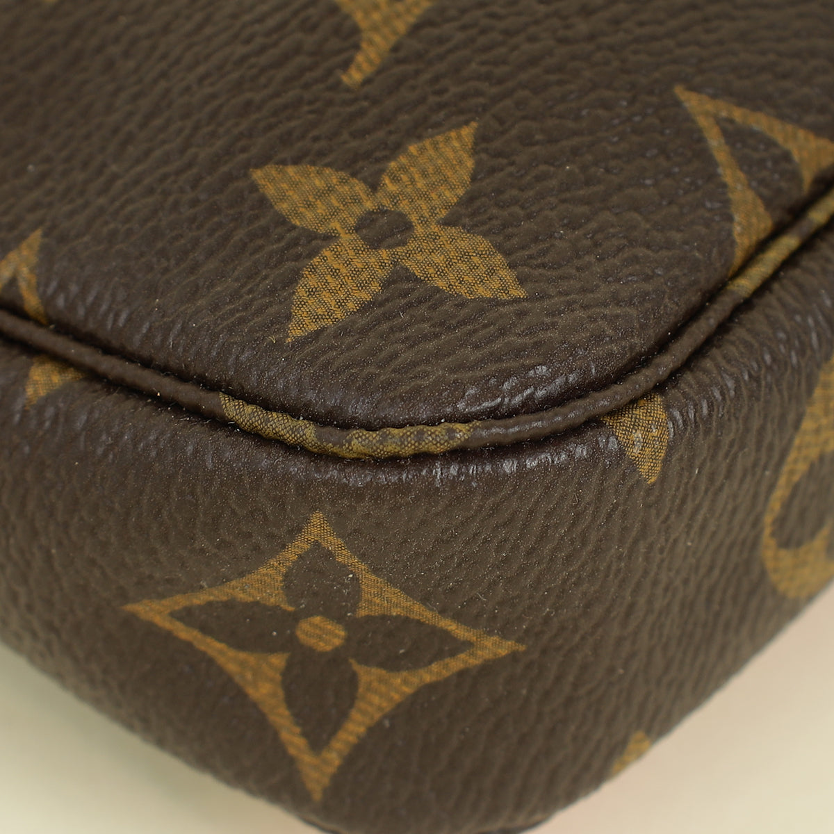 Louis Vuitton Monogram Fuchsia Christmas Animation Mini Pochette Accessoires