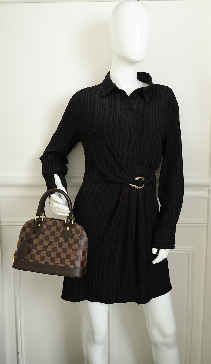 Louis Vuitton Damier Ebene Alma BB Bag