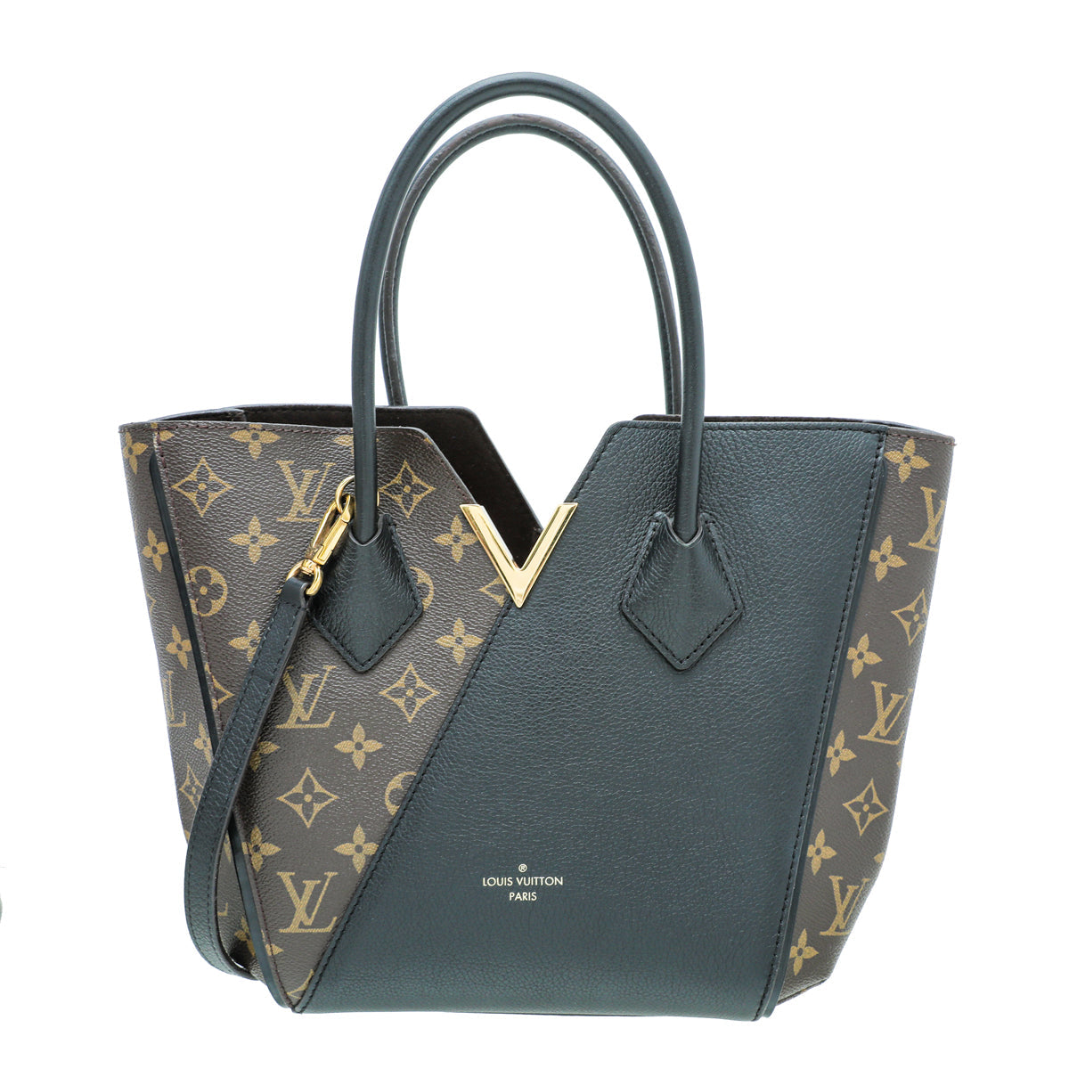 Louis Vuitton Monogram Black Kimono Tote PM Bag
