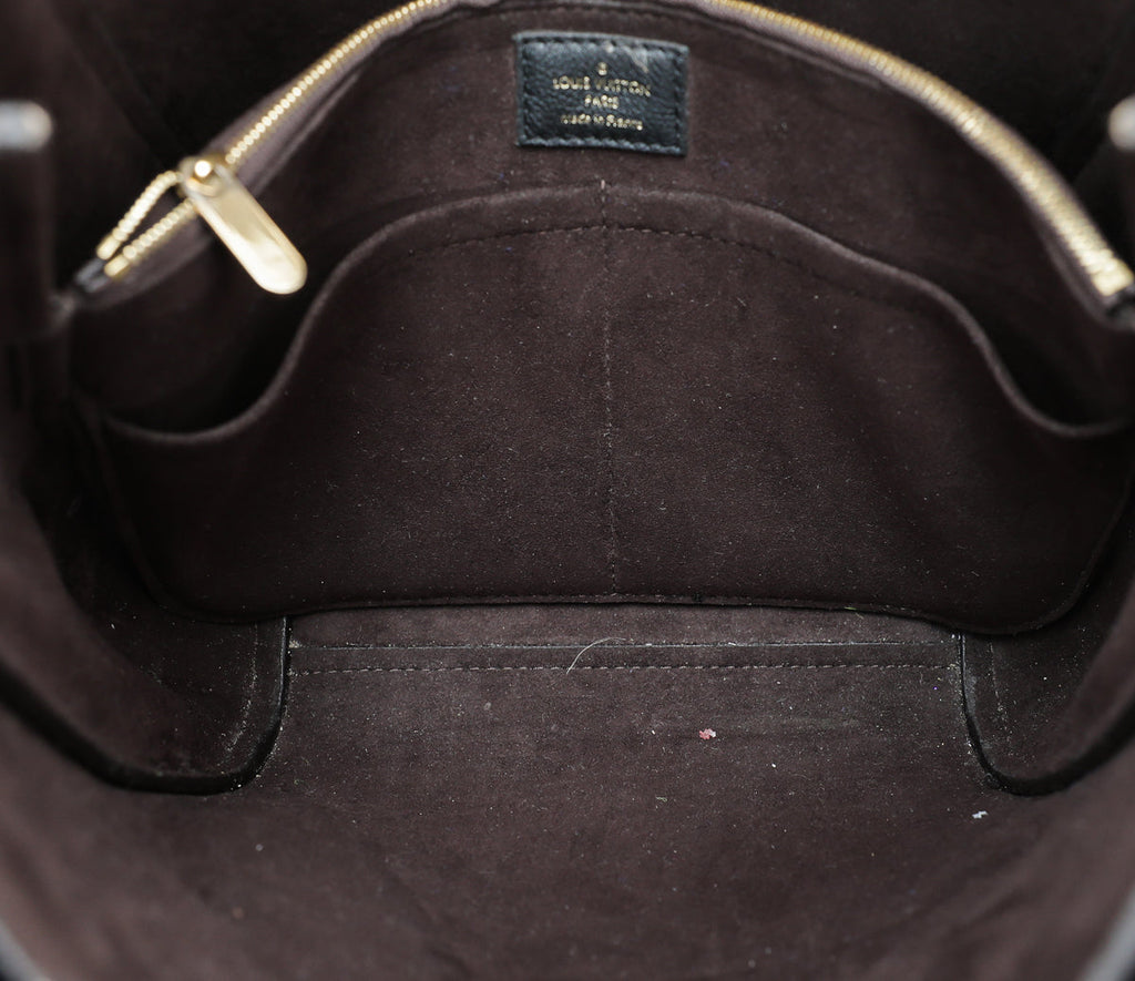 Louis Vuitton Monogram Black Kimono Tote PM Bag