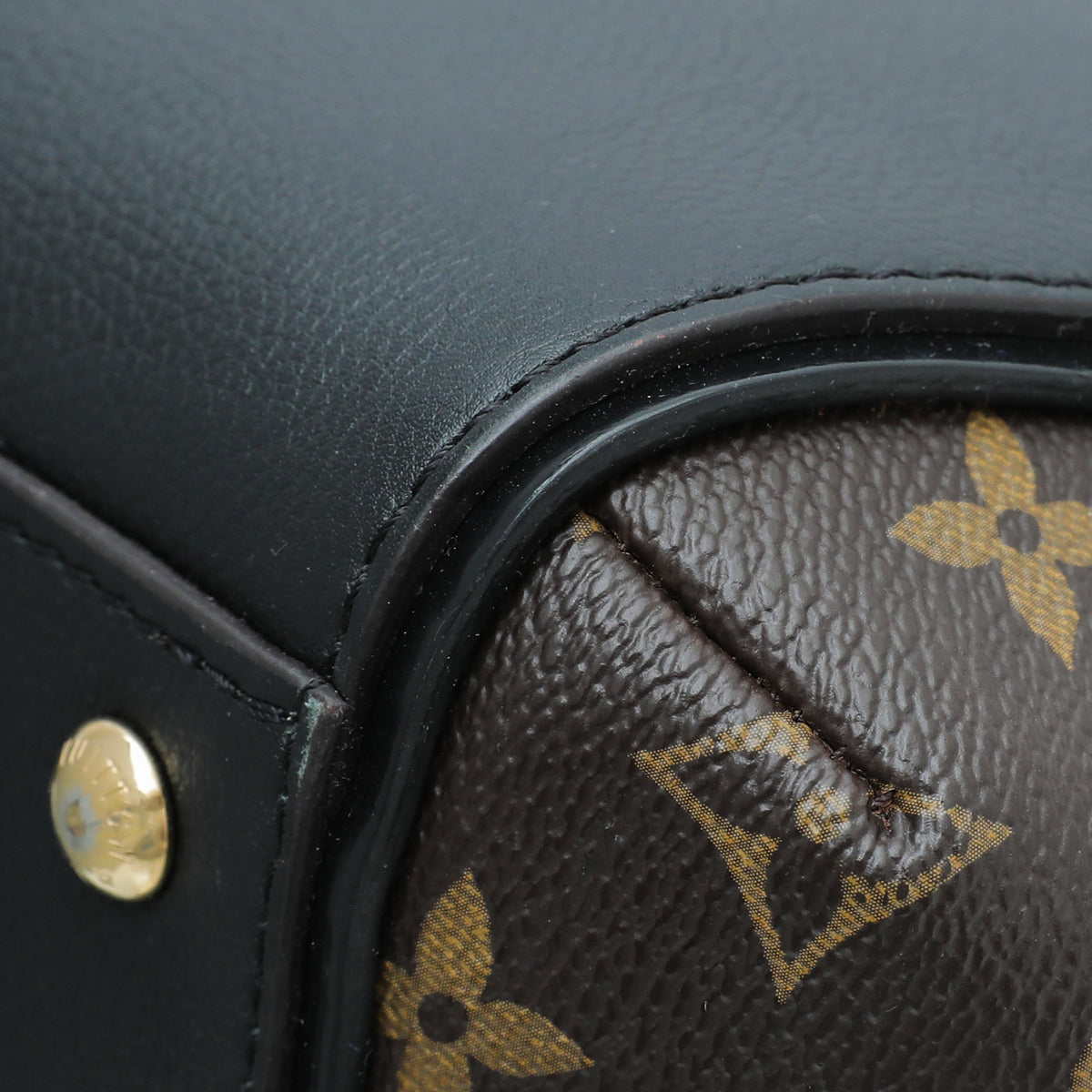 Louis Vuitton Monogram Black Kimono Tote PM Bag