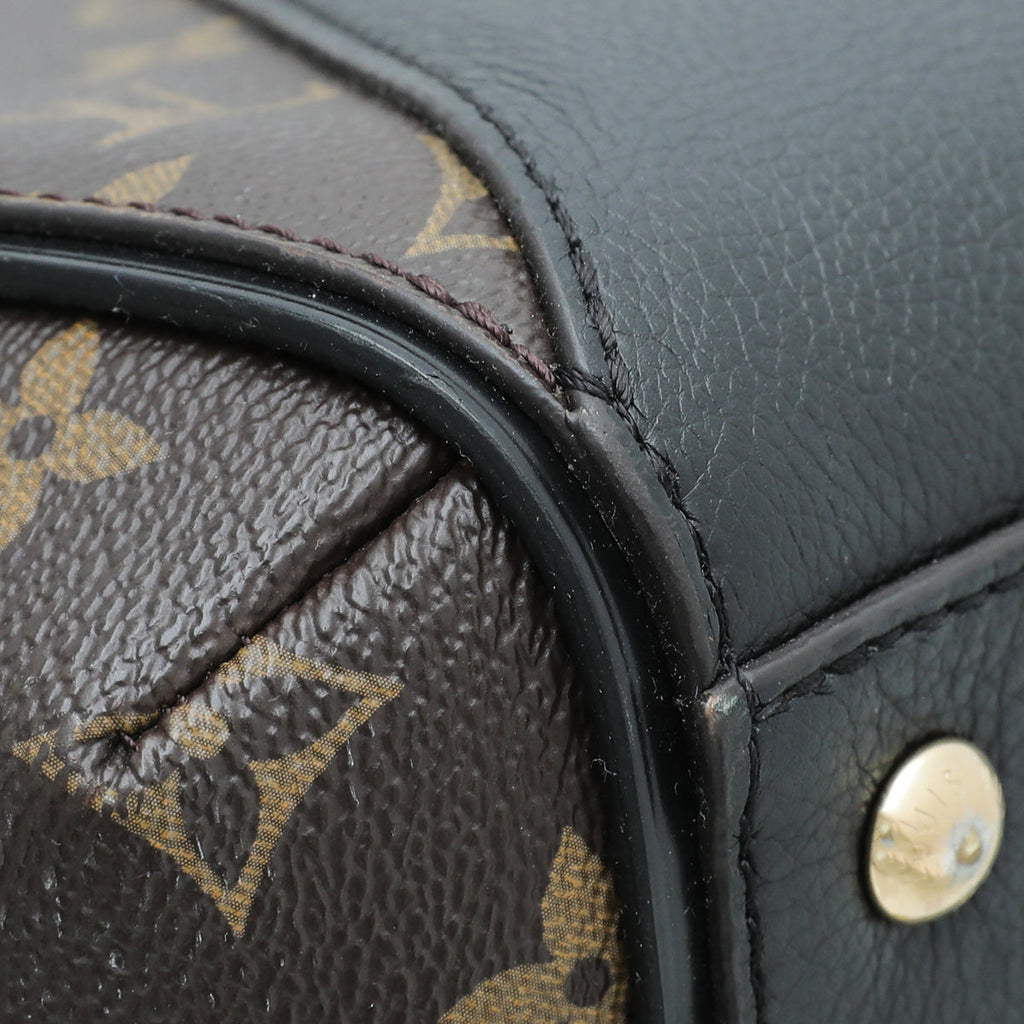 Louis Vuitton Monogram Black Kimono Tote PM Bag