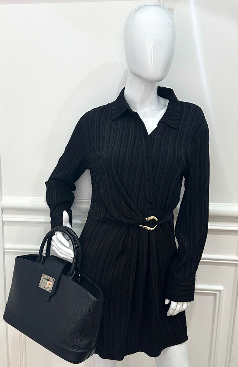 Louis Vuitton Noir Mirabeau PM Bag