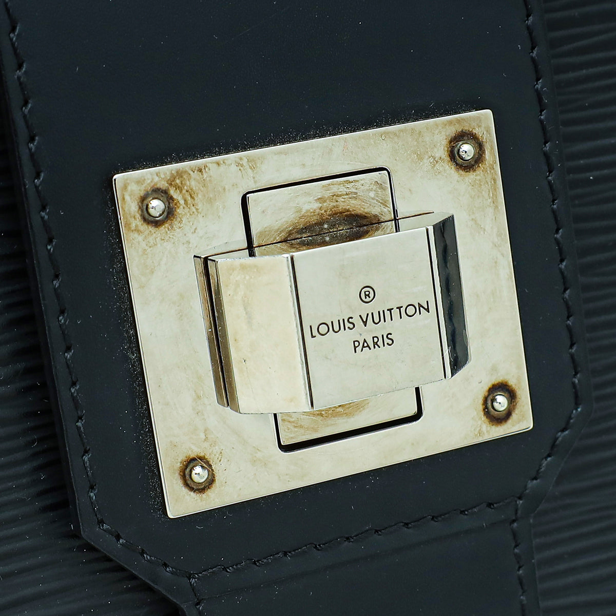 Louis Vuitton Noir Mirabeau PM Bag