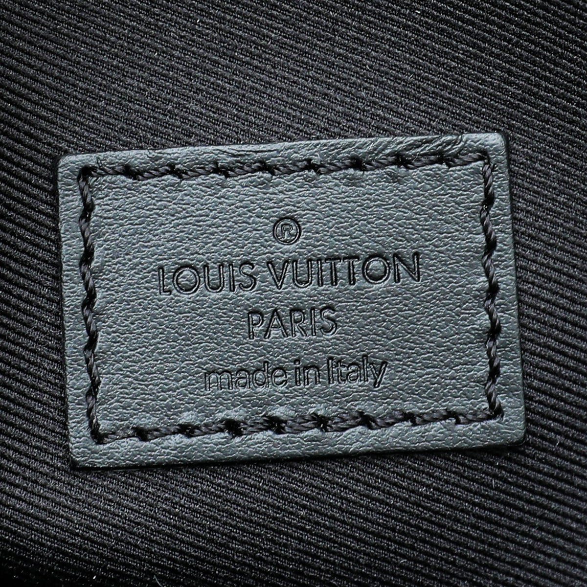 Louis Vuitton Monogram Eclipse Sac Plat Horizontal Zippe Bag