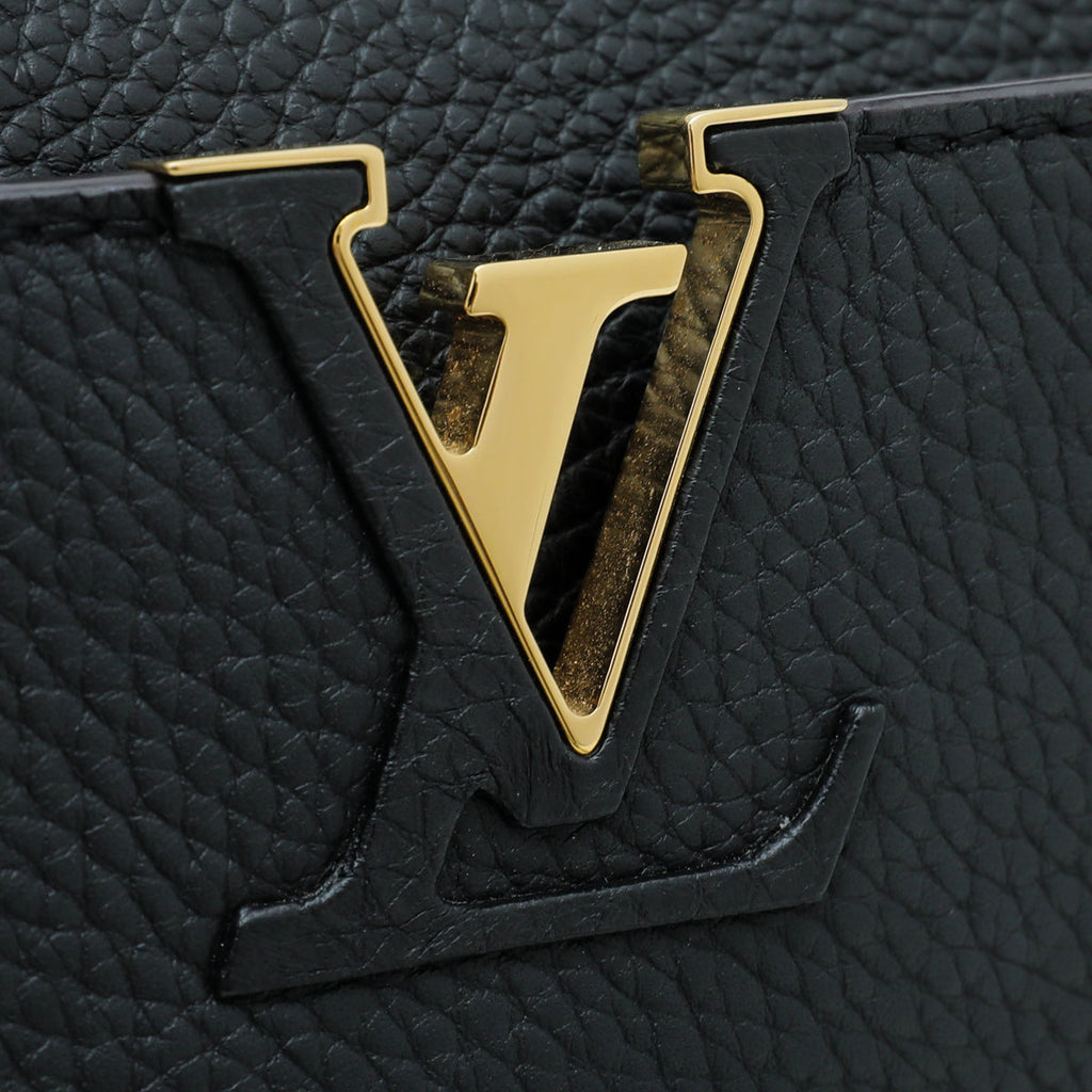 Louis Vuitton Black Capucines BB Bag
