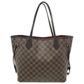 Louis Vuitton Damier Ebene Neverfull MM Bag