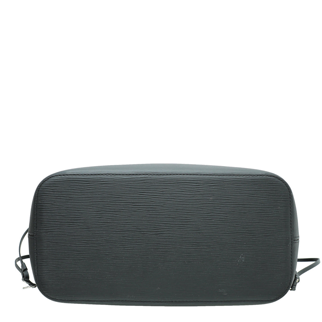 Louis Vuitton Noir Neverfull MM Bag