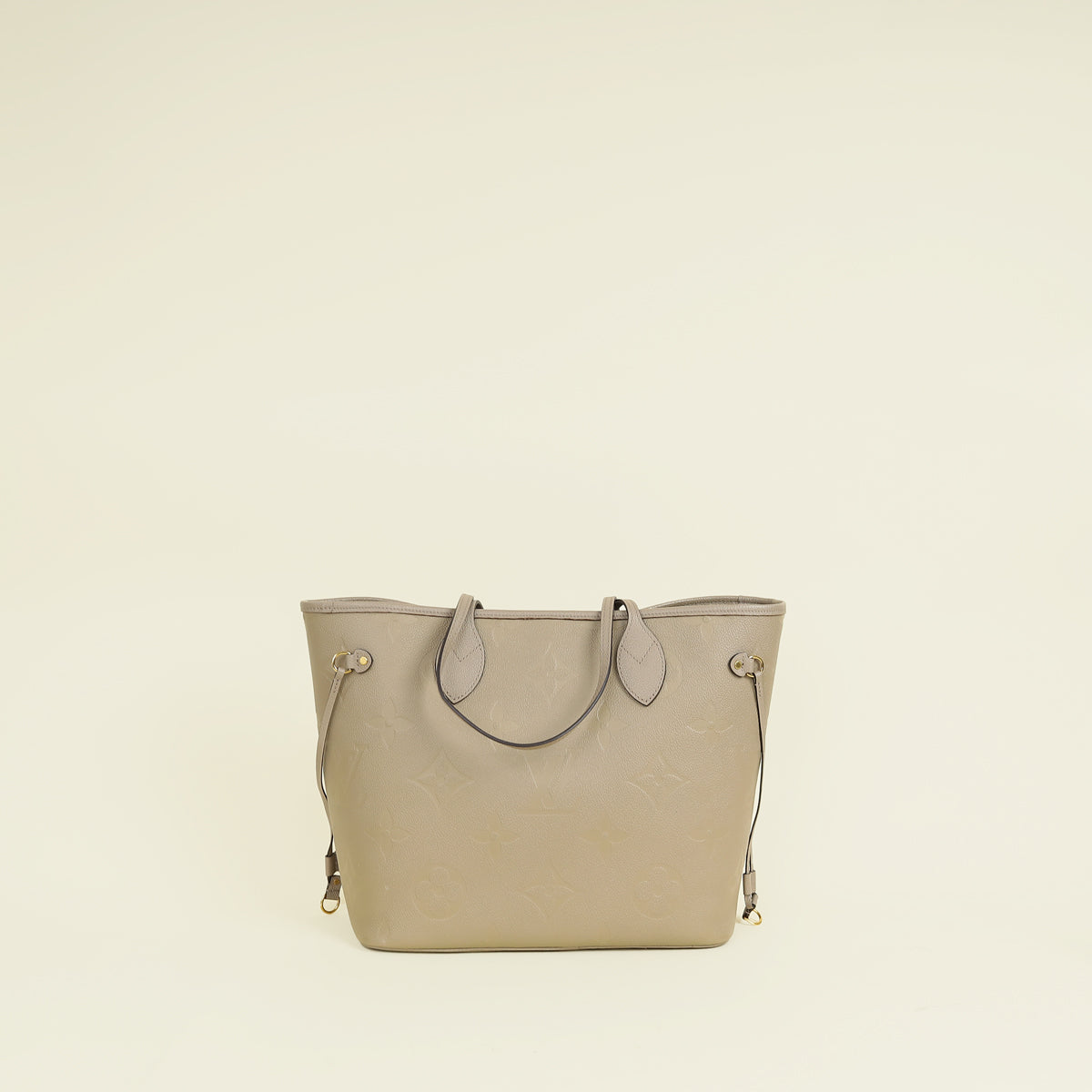 Louis Vuitton Tourterelle Monogram Empreinte Neverfull MM Bag